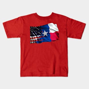 Texas State Flag Kids T-Shirt